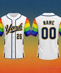 York Revolution LGBT For Pride Night 2026 Jersey
