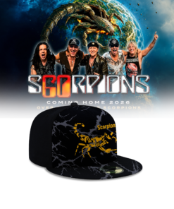 Scorpions Coming Home 2026 World Tour Special Snapback Cap