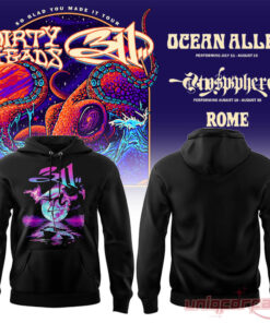 311 and Dirty Heads Concert Rome Black Hoodie Edition