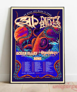 311 and Dirty Heads Poster Ocean Alley Atmosphere Rome Tour