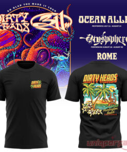 311 and Dirty Heads Rome Tour T-Shirt Collection