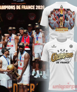 AS Monaco Basket 2026 French League Champions Limited Shirt AS Monaco Basket 2026 French League Champions Limited Shirt