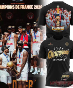 AS Monaco Basket 2026 French League Champions Limited Shirt