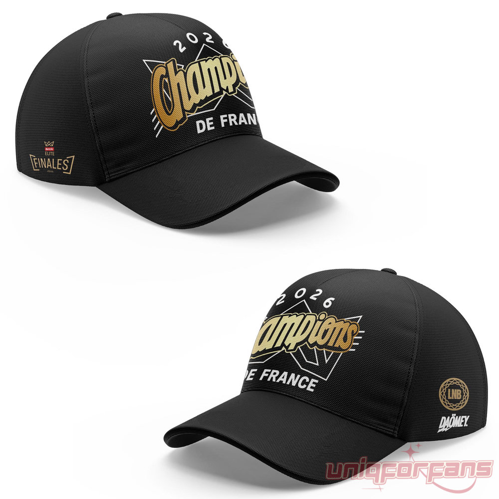AS Monaco Basket 2026 French League Champions Special Cap AS Monaco Basket 2026 French League Champions Special Cap