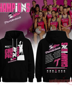 Adelaide Thunderbirds Champions Suncorp Super Netball 2026 Hoodie Limited Edition