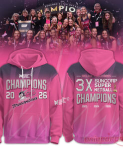 Adelaide Thunderbirds Champions Women’s 2026 Edition Hoodie For Fans
