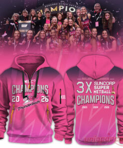 Adelaide Thunderbirds Champions Women’s 2026 Special Hoodie For Fans