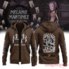 Aesthetic Melanie Martinez HADES: THE SACRIFICE Tour 2026 Hoodie Zip in dark brown with Is This A Cult graphic