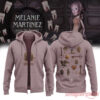 Aesthetic Melanie Martinez HADES: THE SACRIFICE Tour 2026 Hoodie Zip in mauve with key charms artwork on back
