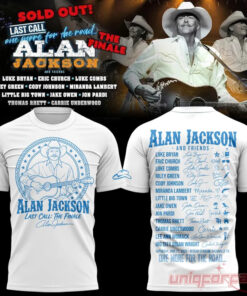 Alan Jackson x Tennessee Titans “Last Call – The Finale” At Nissan Stadium White Shirt