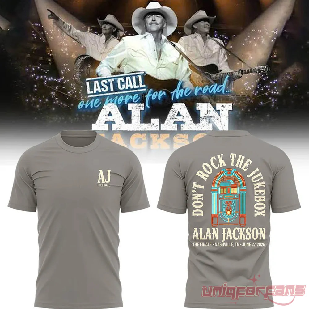 Alan Jackson x Tennessee Titans “Last Call – The Finale” Limited Tee Alan Jackson x Tennessee Titans “Last Call – The Finale” Limited Tee