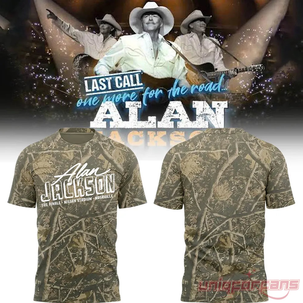 Alan Jackson x Tennessee Titans “Last Call – The Finale” Limited Tee Alan Jackson x Tennessee Titans “Last Call – The Finale” Limited Tee