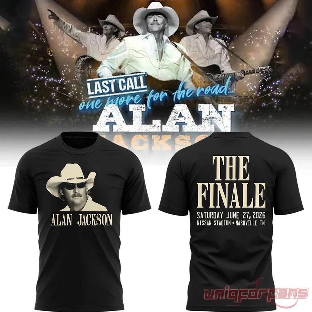 Alan Jackson x Tennessee Titans “Last Call – The Finale” Limited Tee Alan Jackson x Tennessee Titans “Last Call – The Finale” Limited Tee