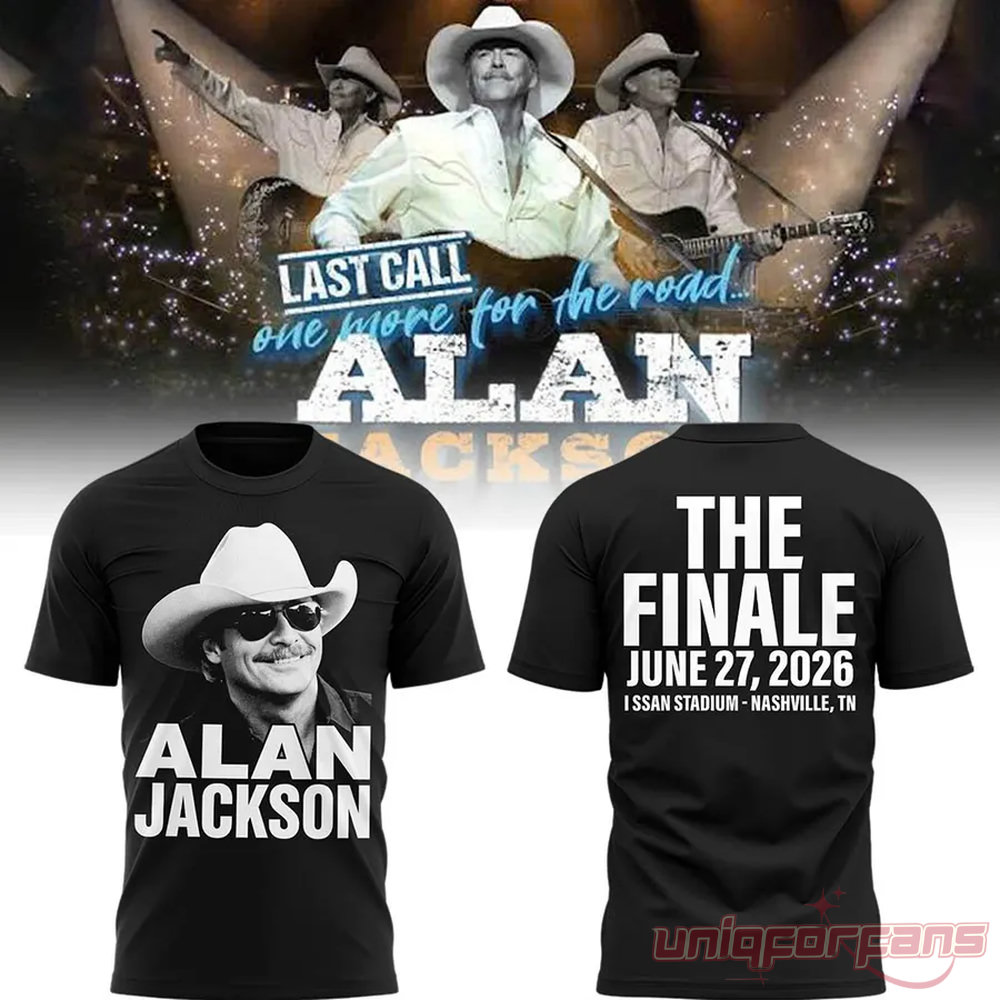 Alan Jackson x Tennessee Titans “Last Call – The Finale” Limited Tee Alan Jackson x Tennessee Titans “Last Call – The Finale” Limited Tee
