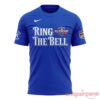 All-Star Game 2026 Ring The Bell Custom Blue Shirt front view featuring Philadelphia host logo and Nike swoosh