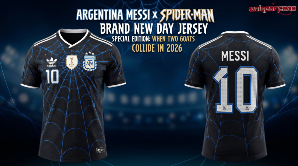 Argentina Messi x Spider-Man Brand New Day Jersey Special Edition 2026