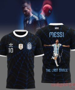 Argentina Messi x Spider Man The Last Dance Collection Shirt – Gift For Fans Argentina Messi x Spider Man The Last Dance Collection Shirt – Gift For Fans