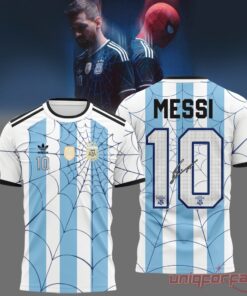 Argentina Messi x Spider-Man Brand Graphic Signature T-Shirt Collection Argentina Messi x Spider-Man Brand Graphic Signature T-Shirt Collection
