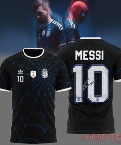 Argentina Messi x Spider-Man Brand Graphic Signature T-Shirt Collection