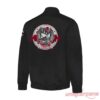 Arizona Cardinals Fourth Wing Night Edition 2026 Baseball Jacket back view with large detailed circular dragon crest artwork.