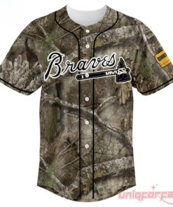 Atlanta Braves Hunting And Fishing Theme Night 2026 Custom Edition Jersey