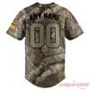 Atlanta Braves Hunting & Fishing Night 2026 Custom Jersey – Realtree camo back with custom name and number on personalized edition