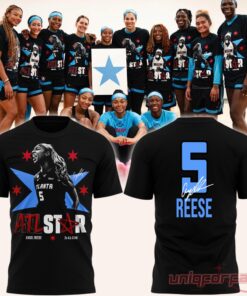 Atlanta Dream ANGEL REESE ATL STAR Black Shirt 2026