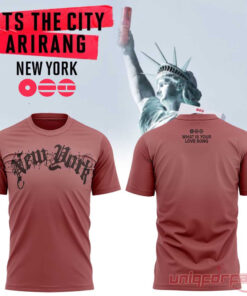 BTS Arirang 2026 Tour New York Special Edition Shirt