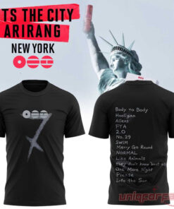 BTS Arirang The City in New York Shirt Black Collection