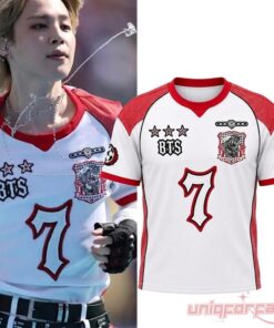 BTS Jimin At FIFA World Cup 2026 Final Halftime Show Soccer Jersey BTS Jimin At FIFA World Cup 2026 Final Halftime Show Soccer Jersey