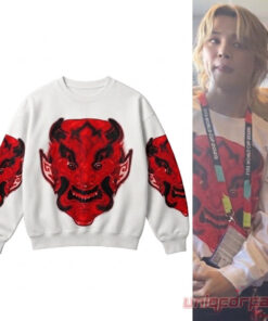 BTS Jimin At FIFA World Cup 2026 Red Devil Sweatshirt