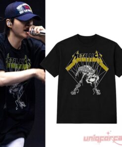 BTS Suga At FIFA World Cup Halftime 2026 Metallica Shirt BTS Suga At FIFA World Cup Halftime 2026 Metallica Shirt