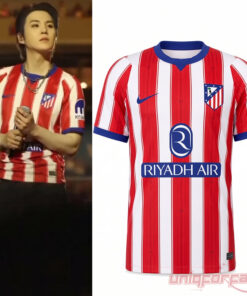 BTS Suga Atletico Madrid Home Soccer Jersey