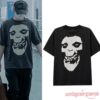 BTS Suga Wear Saint Michael X Bape Shirt Inspired
