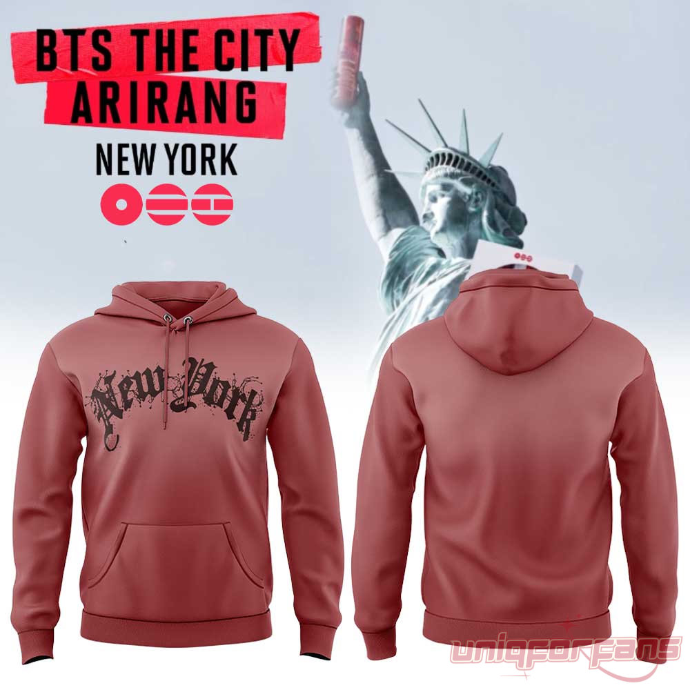 BTS The City New York Tour 2026 Premium Special Collection Hoodie BTS The City New York Tour 2026 Premium Special Collection Hoodie