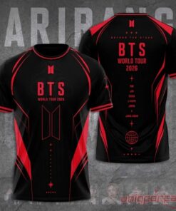 BTS World Tour 2026 3D All Members Name Jersey Special Edition BTS World Tour 2026 3D All Members Name Jersey Special Edition