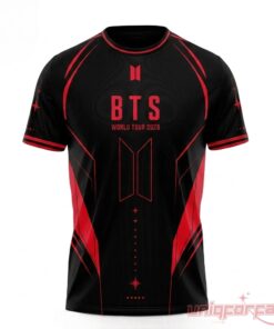 BTS World Tour 2026 3D All Members Name Jersey Special Edition
