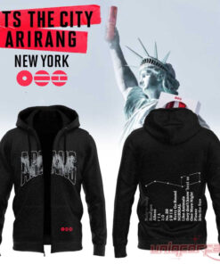 BTS World Tour Arirang New York HoodieZip Collection