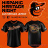 Baltimore Orioles Hispanic Heritage Night 2026 Limited Jersey, showcasing promotional front and back views