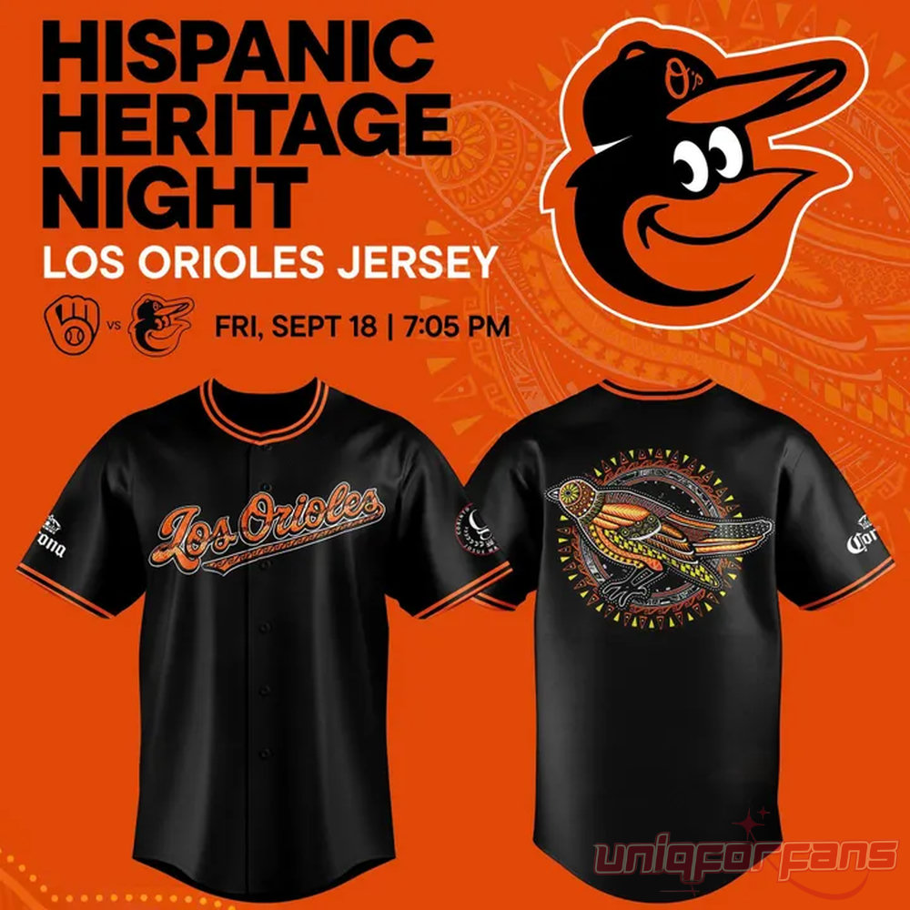 Baltimore Orioles Hispanic Heritage Night 2026 Limited Jersey Baltimore Orioles Hispanic Heritage Night 2026 Limited Jersey