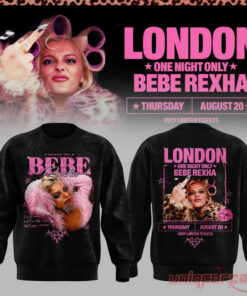 Bebe Rexha UK Tour At London Sweatshirt Collection