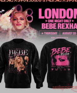 Bebe Rexha UK Tour At London Sweatshirt Collection