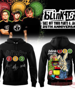 Blink-182 25th Anniversary Take Off Your Pants and Jacket Limited Hoodie Blink-182 25th Anniversary Take Off Your Pants and Jacket Limited Hoodie