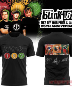 Blink-182 25th Anniversary Take Off Your Pants and Jacket Limited Shirt