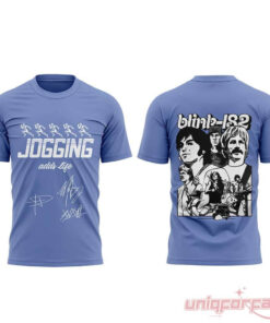 Blink-182 Boomer Spaulding and Travis Blue Edition 3D T-Shirt