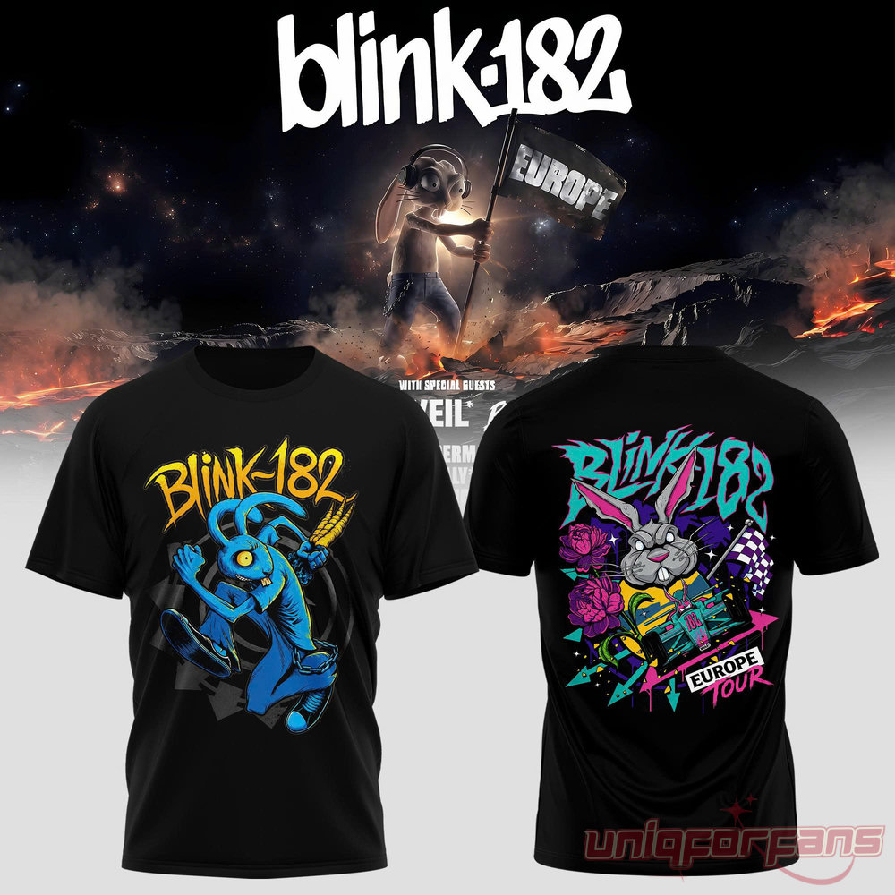Blink-182 Meltdown Europe Edition Tee Blink-182 Meltdown Europe Edition Tee