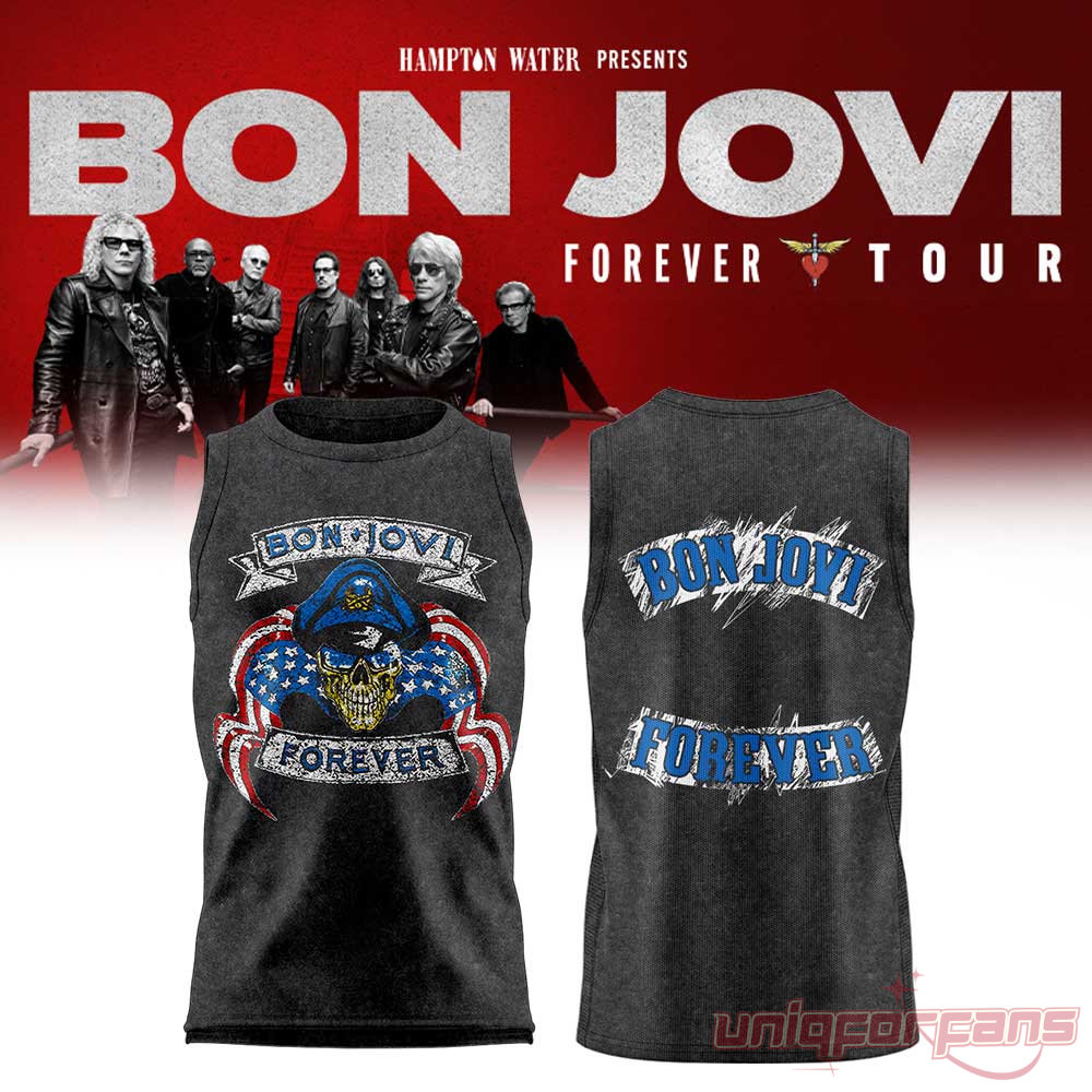 Bon Jovi Forever Tour 2026 Special Basketball Jersey - Uniqforfans