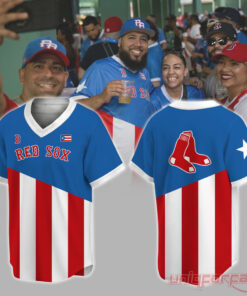 Boston Red Sox Puerto Rico Heritage Football Jersey Limited Edition