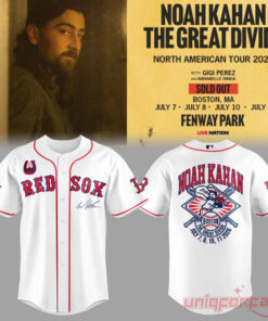 Boston Red Sox x Noah Kahan The Great Divide Tour 2026 At Fenway Park Jersey