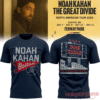 Boston Red Sox x Noah Kahan The Great Divide Tour 2026 At Fenway Park Tee, navy blue pennant graphic concert t-shirt